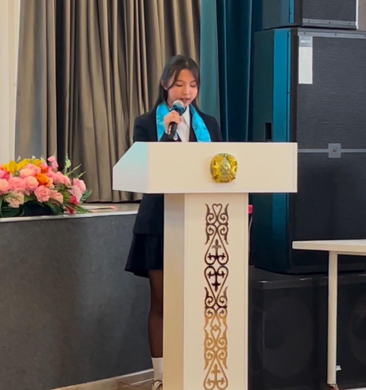 «Дүниежүзілік сайлау күнін»мерекелеуге арналған «Мектептегі өзін-өзі басқарудын үздік сайлау жүйесі» қалалық байқауының аудандық кезеңі